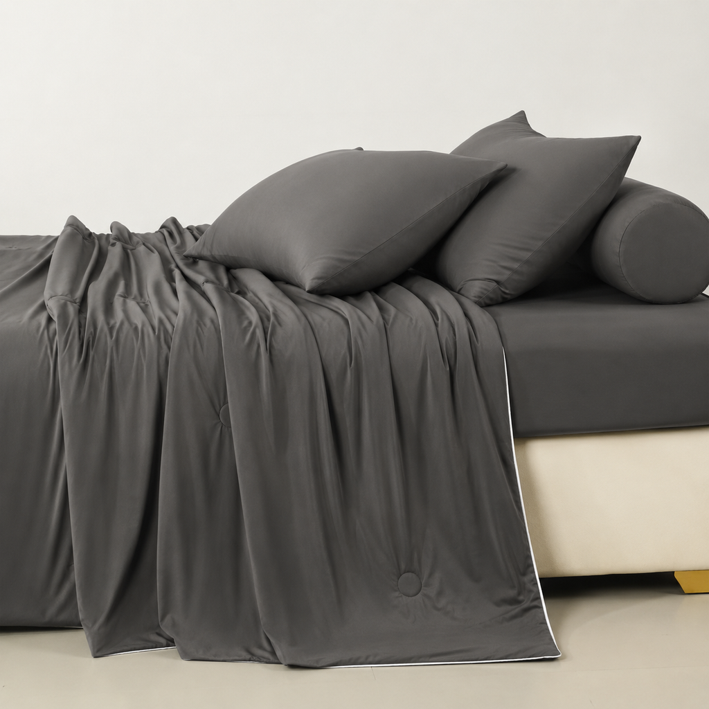 OMG KADY 360° Cooling Fitted Bedsheet Set – 100% Real Cooling Sensation