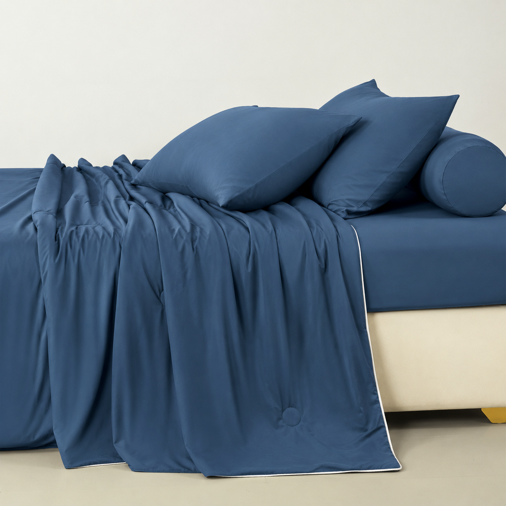 OMG KADY 360° Cooling Fitted Bedsheet Set – 100% Real Cooling Sensation