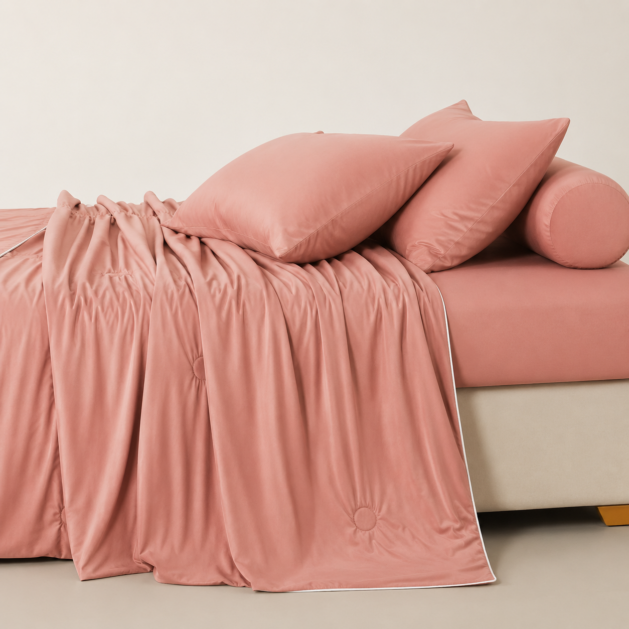 OMG KADY 360° Cooling Fitted Bedsheet Set – 100% Real Cooling Sensation