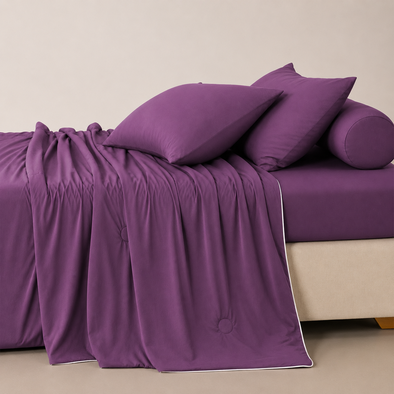 OMG KADY 360° Cooling Fitted Bedsheet Set – 100% Real Cooling Sensation
