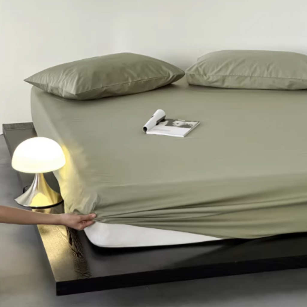 OMG KADY 890TC Plain Pastel Colour Bedsheet Set