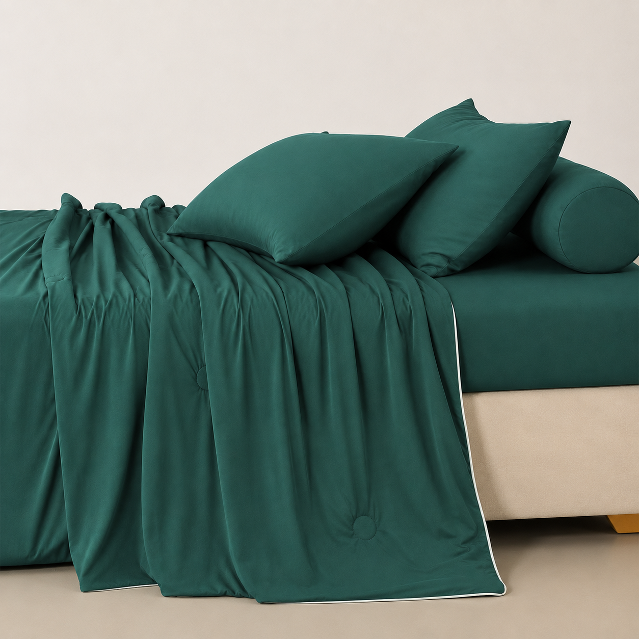 OMG KADY 360° Cooling Fitted Bedsheet Set – 100% Real Cooling Sensation