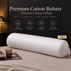 800g or 1200g Premium Cotton Bolster | Polyster Cotton Filling