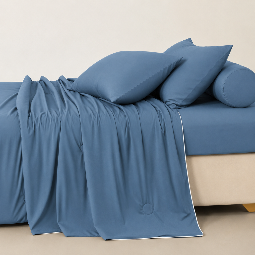 1900TC ICYTEX Ice Cooling Bedsheet Sheet | Single, Super Single, Queen, King | Available in 16 Colours