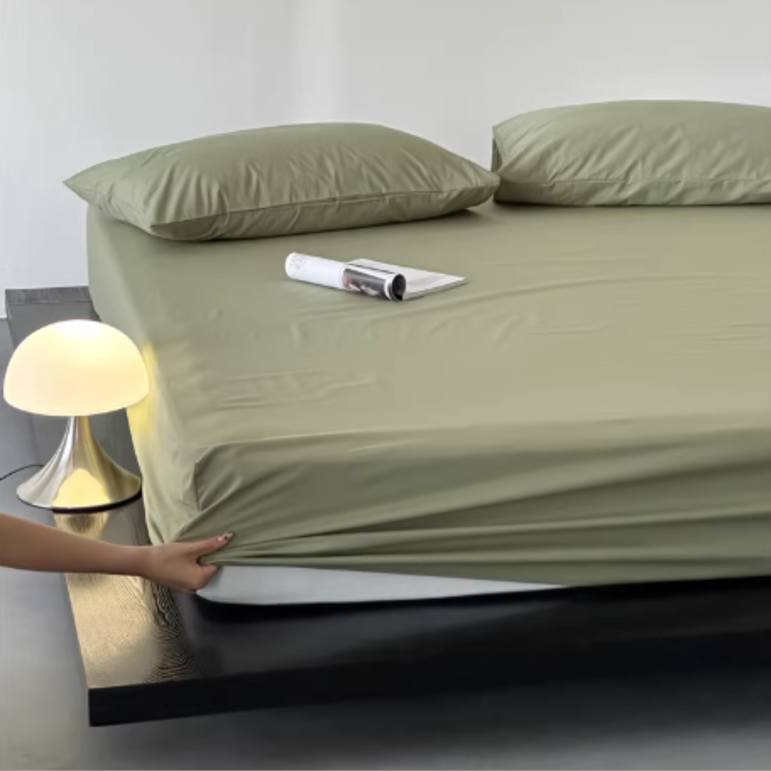 OMG KADY 890TC Plain Pastel Colour Bedsheet Set