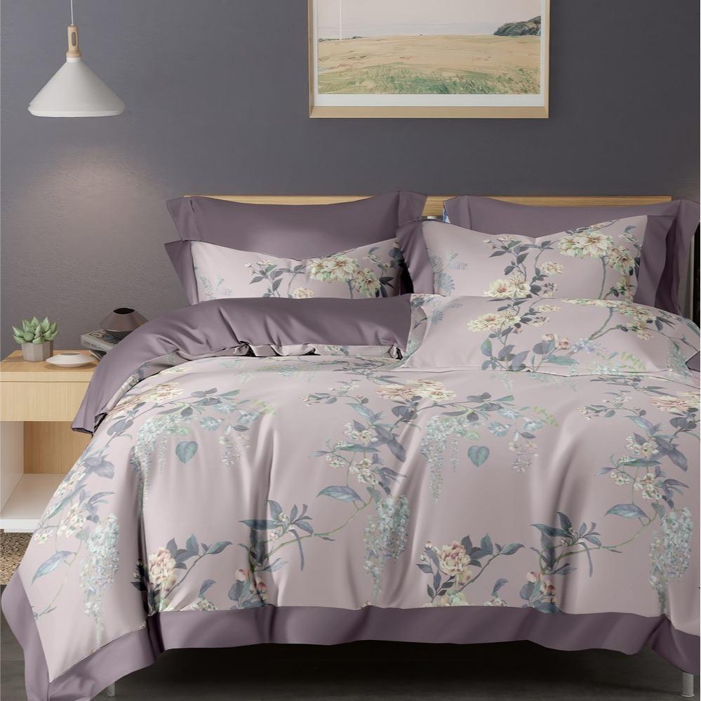 1800 TC Premium Quality iSilk Tex Comforter Bedsheet Full set