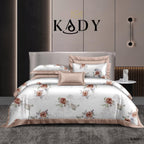 1800 TC Premium Quality iSilk Tex Comforter Bedsheet Full set