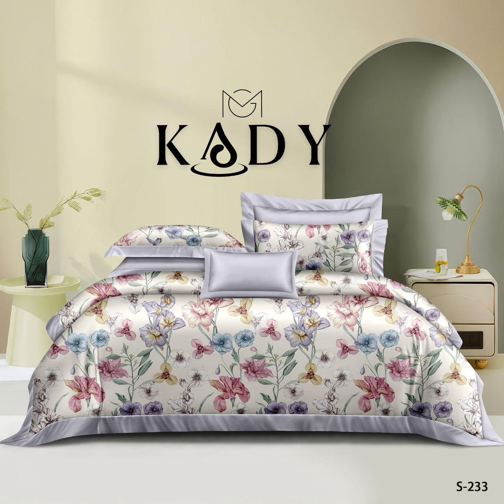 1800 TC Premium Quality iSilk Tex Comforter Bedsheet Full set