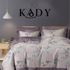 1800 TC Premium Quality iSilk Tex Comforter Bedsheet Full set