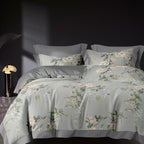 1800TC iSilkTex Premium Quality Comforter Bedsheet Set | Queen and King | Available in 17 Designs