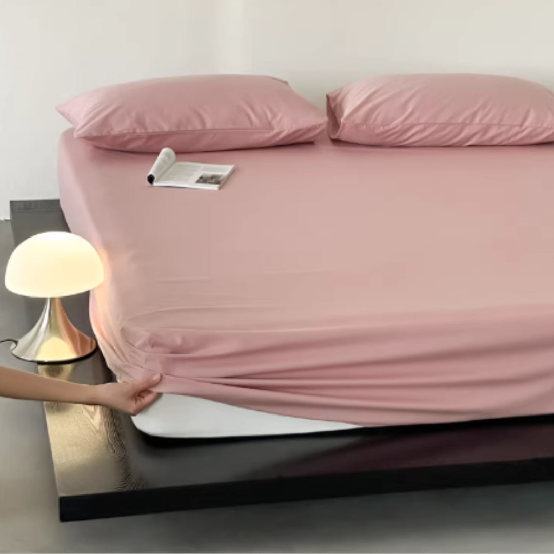 OMG KADY 890TC Plain Pastel Colour Bedsheet Set