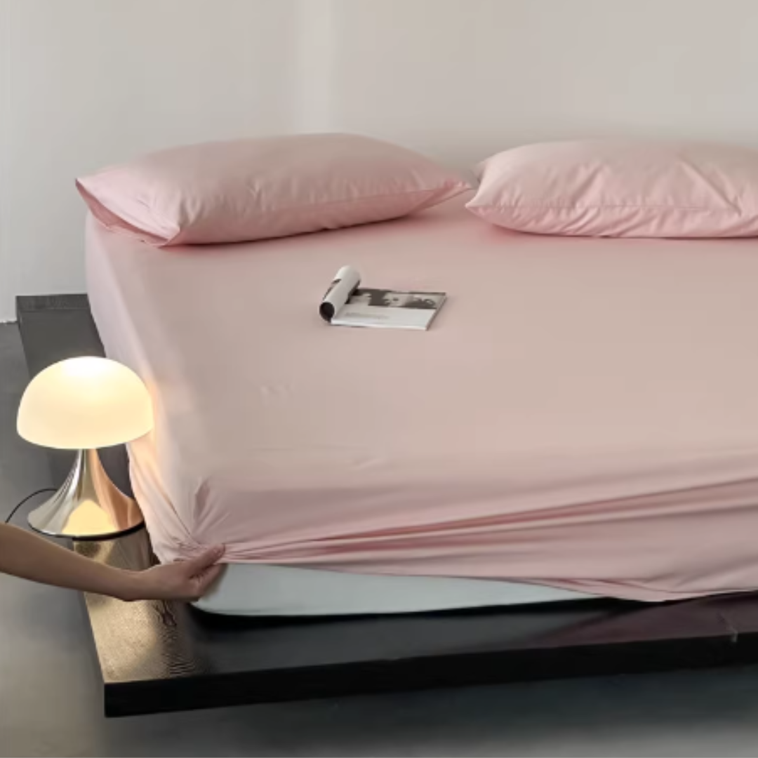 OMG KADY 890TC Plain Pastel Colour Bedsheet Set