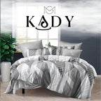 980TC 7-in-1 Bedsheet With Comforter Set | Super Single, Queen, King | Available in 13 Design