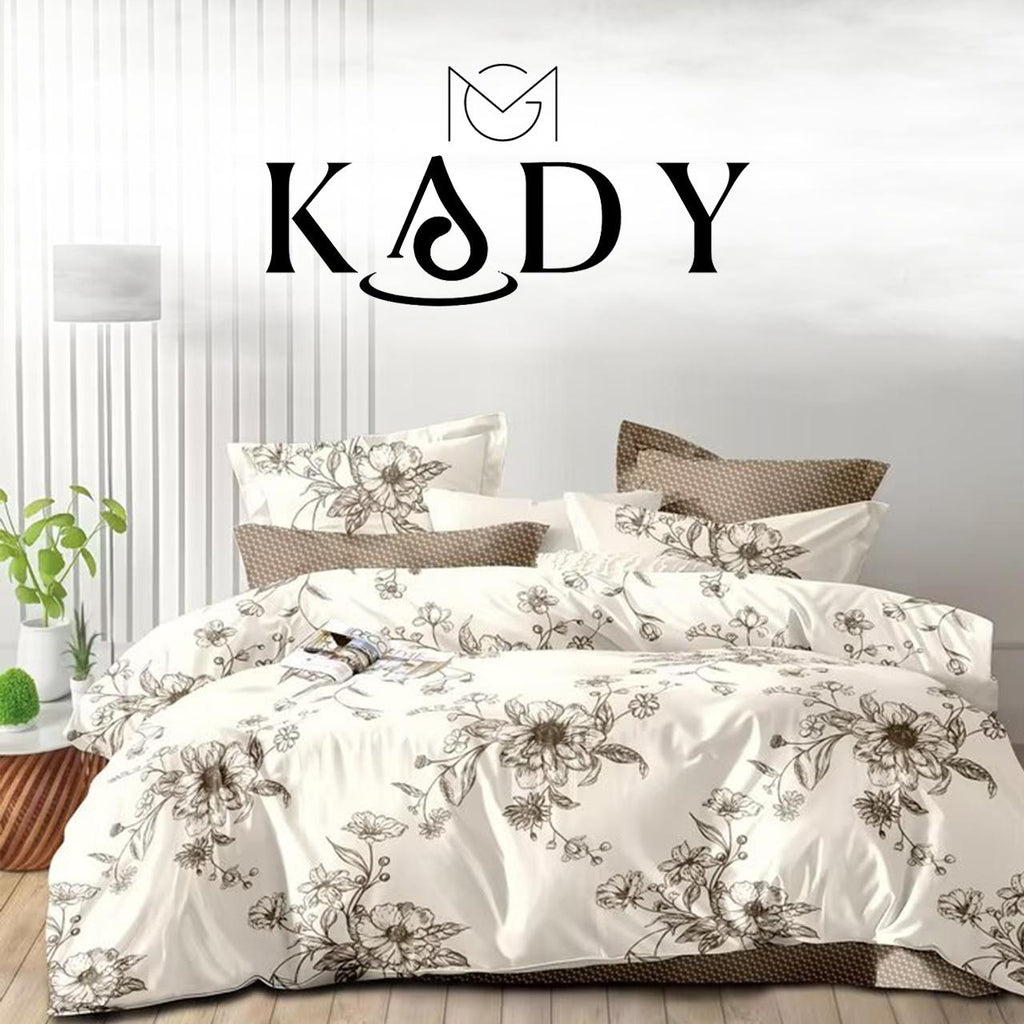 980TC 7-in-1 Bedsheet With Comforter Set | Super Single, Queen, King | Available in 13 Design