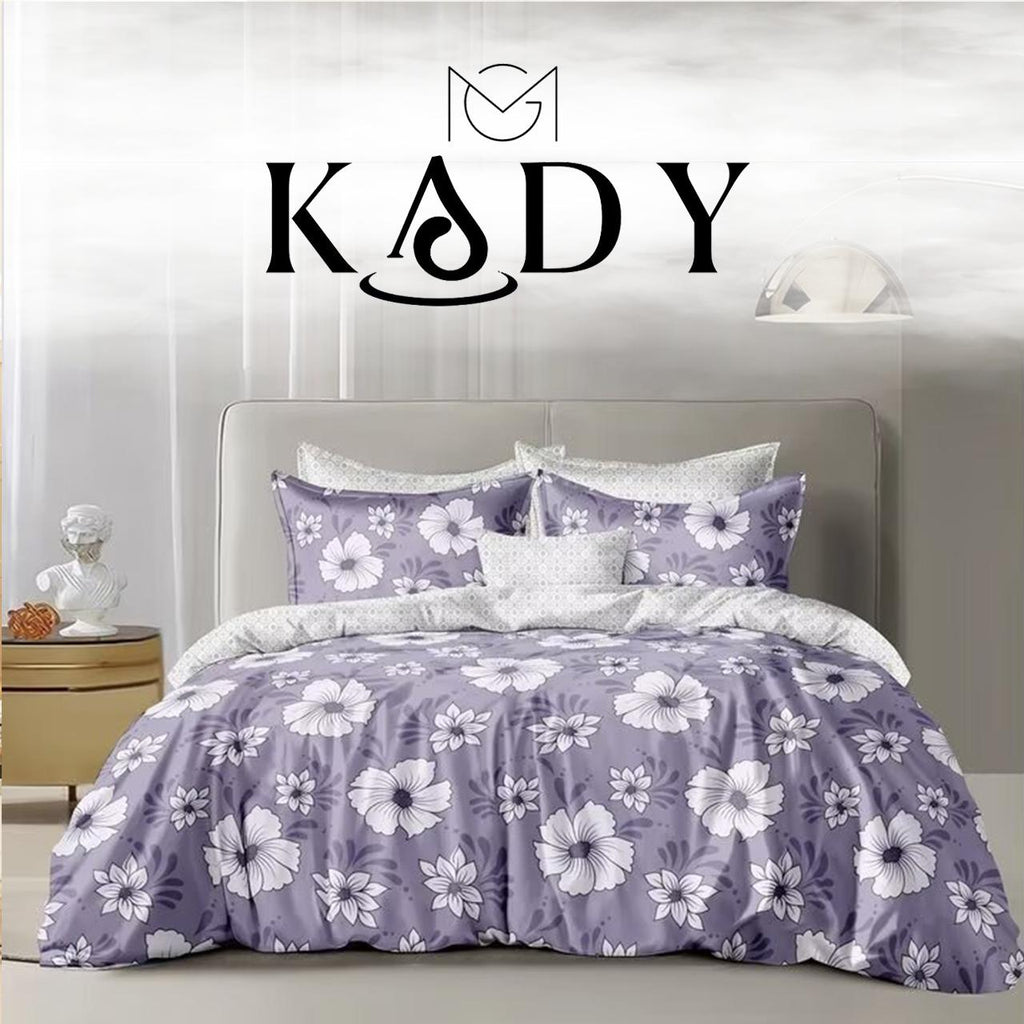 980TC 7-in-1 Bedsheet With Comforter Set | Super Single, Queen, King | Available in 13 Design