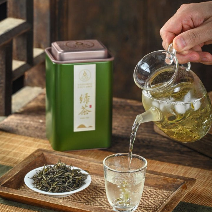 OMG KADY Premium Green Tea Leaves 60g – Handcrafted Chinese Green Tea from Ancient Tea Trees