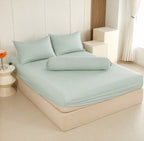 890TC Plain Pastel Colour Bedsheet Set | Single, Super Single, Queen, King | Available in 22 Colours