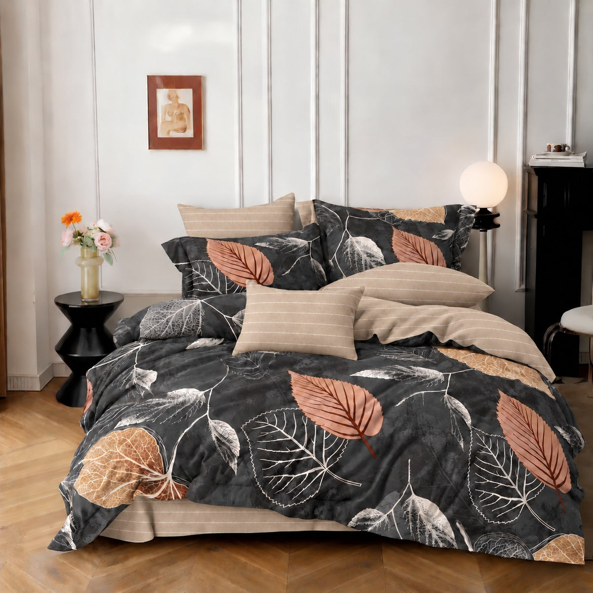 980TC 5-in-1 Bedsheet With Comforter Set | Available in Super Single