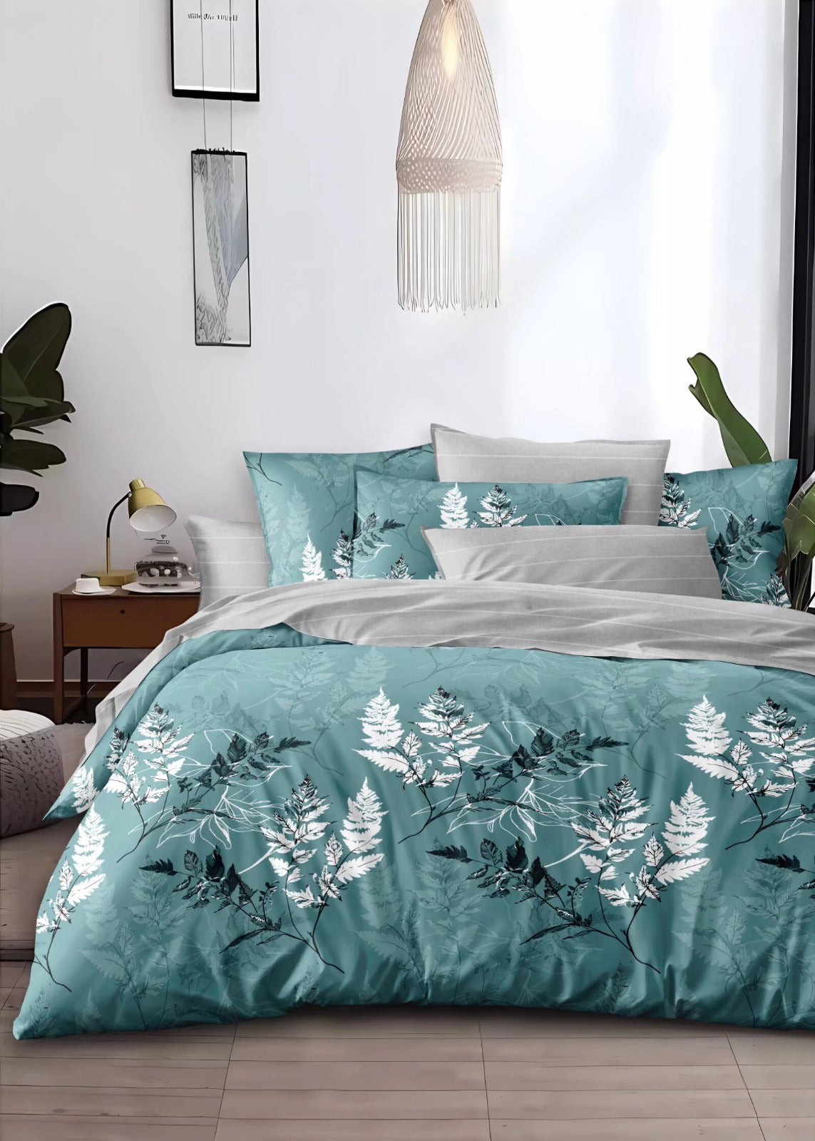 980TC 5-in-1 Bedsheet With Comforter Set | Available in Super Single