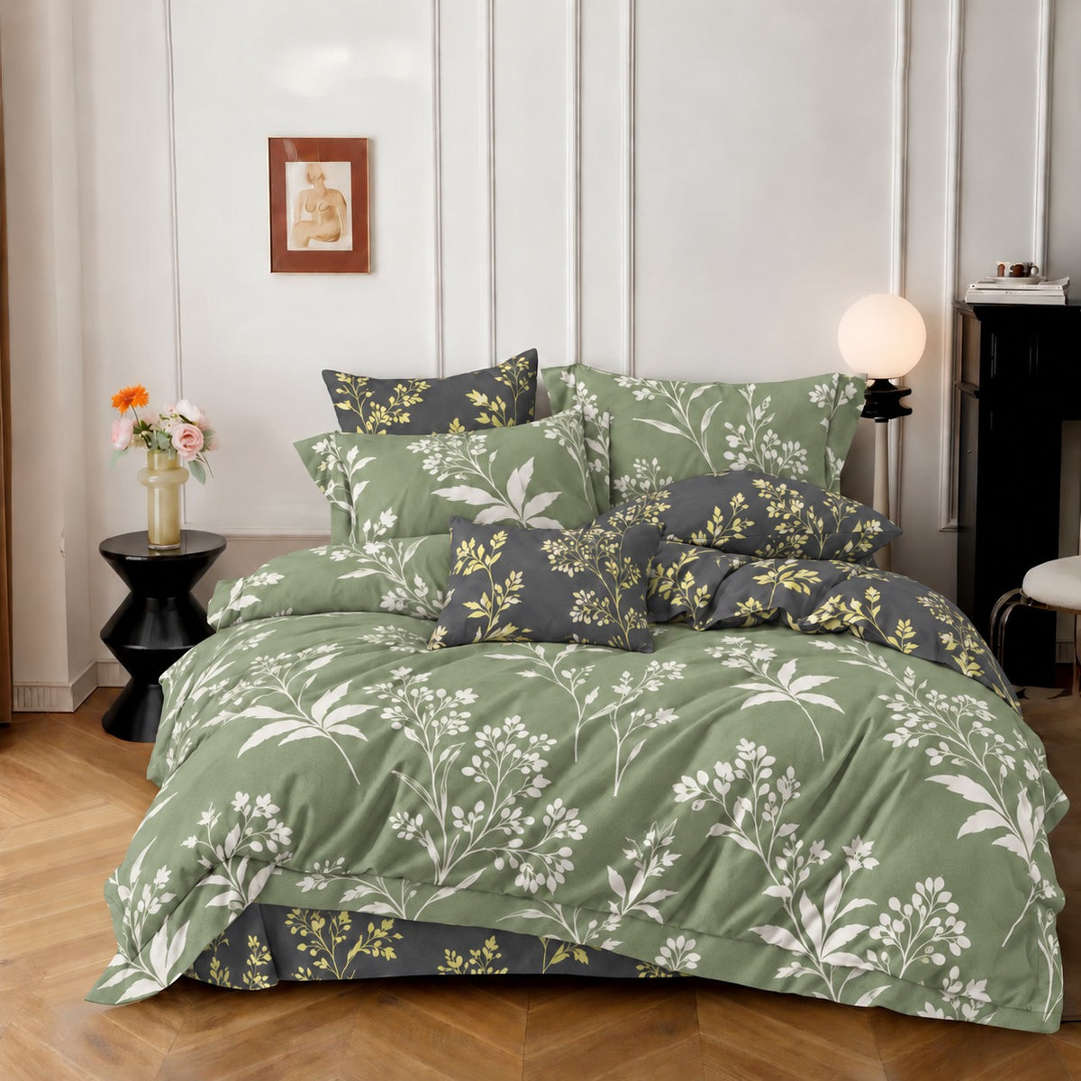 980TC 5-in-1 Bedsheet With Comforter Set | Available in Super Single