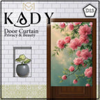 85x150cm Printed Door Curtain Japanese Noren Privacy Room Divider Partition Curtain for Bedroom Kitchen Bathroom Entrance