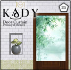 85x150cm Printed Door Curtain Japanese Noren Privacy Room Divider Partition Curtain for Bedroom Kitchen Bathroom Entrance