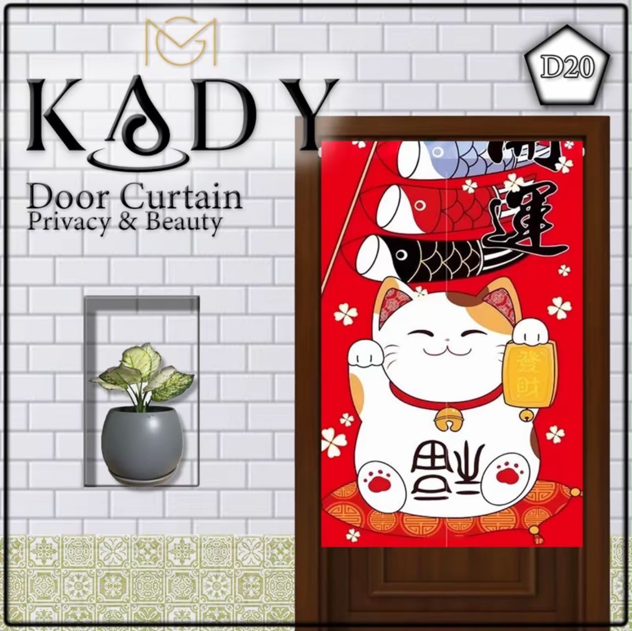 85x150cm Printed Door Curtain Japanese Noren Privacy Room Divider Partition Curtain for Bedroom Kitchen Bathroom Entrance