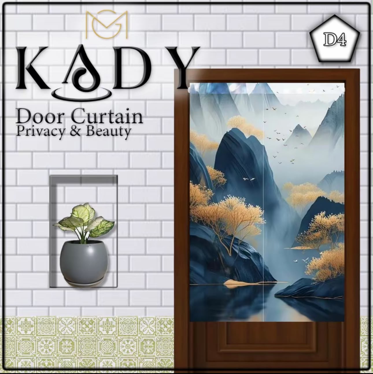 85x150cm Printed Door Curtain Japanese Noren Privacy Room Divider Partition Curtain for Bedroom Kitchen Bathroom Entrance