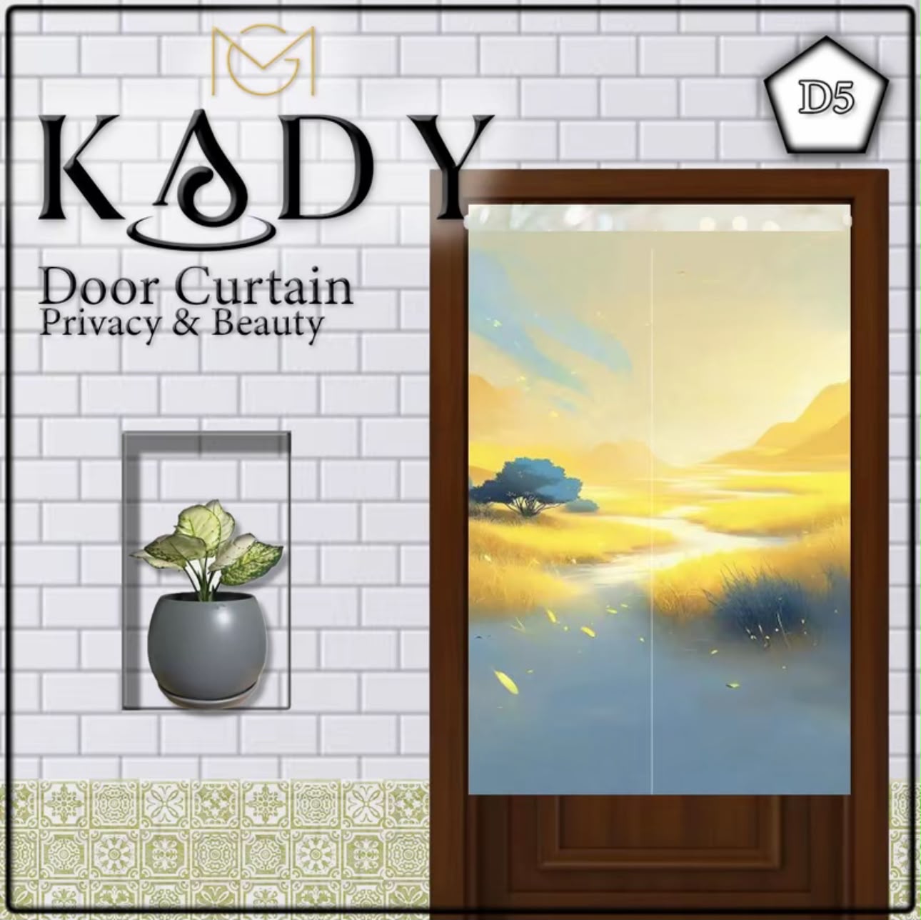 85x150cm Printed Door Curtain Japanese Noren Privacy Room Divider Partition Curtain for Bedroom Kitchen Bathroom Entrance