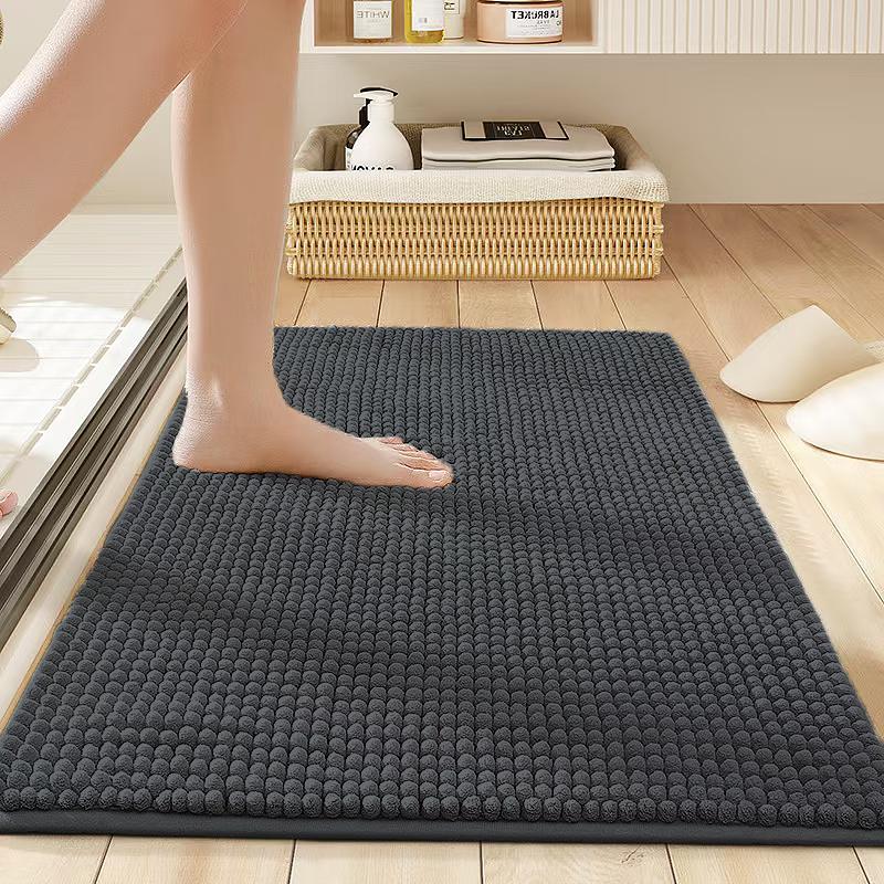 Micro Fiber High Water absorb Anti Slip Floor Mat/Bath Rug