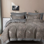 1800TC iSilkTex Cooling Bedsheet Set | Single, Super Single, Queen, King | Available in 12 Designs