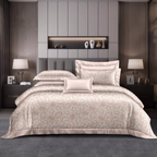 1800TC iSilkTex Cooling Bedsheet Set | Single, Super Single, Queen, King | Available in 12 Designs