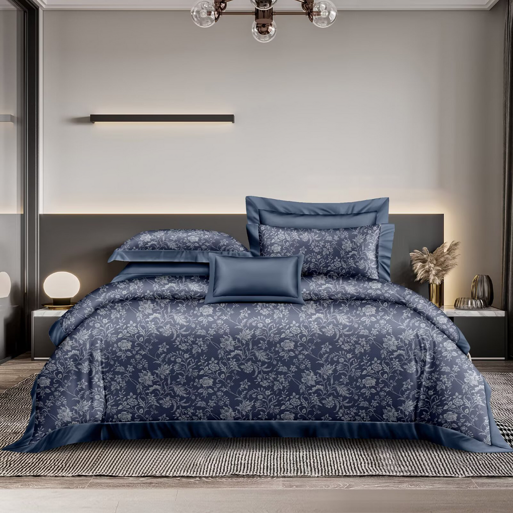 1800TC iSilkTex Cooling Bedsheet Set | Single, Super Single, Queen, King | Available in 12 Designs