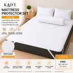 Premium 3 Layer Cotton Mattress Protector for Extra Protection