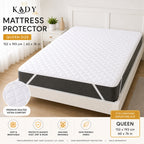 Premium 3 Layer Cotton Mattress Protector for Extra Protection