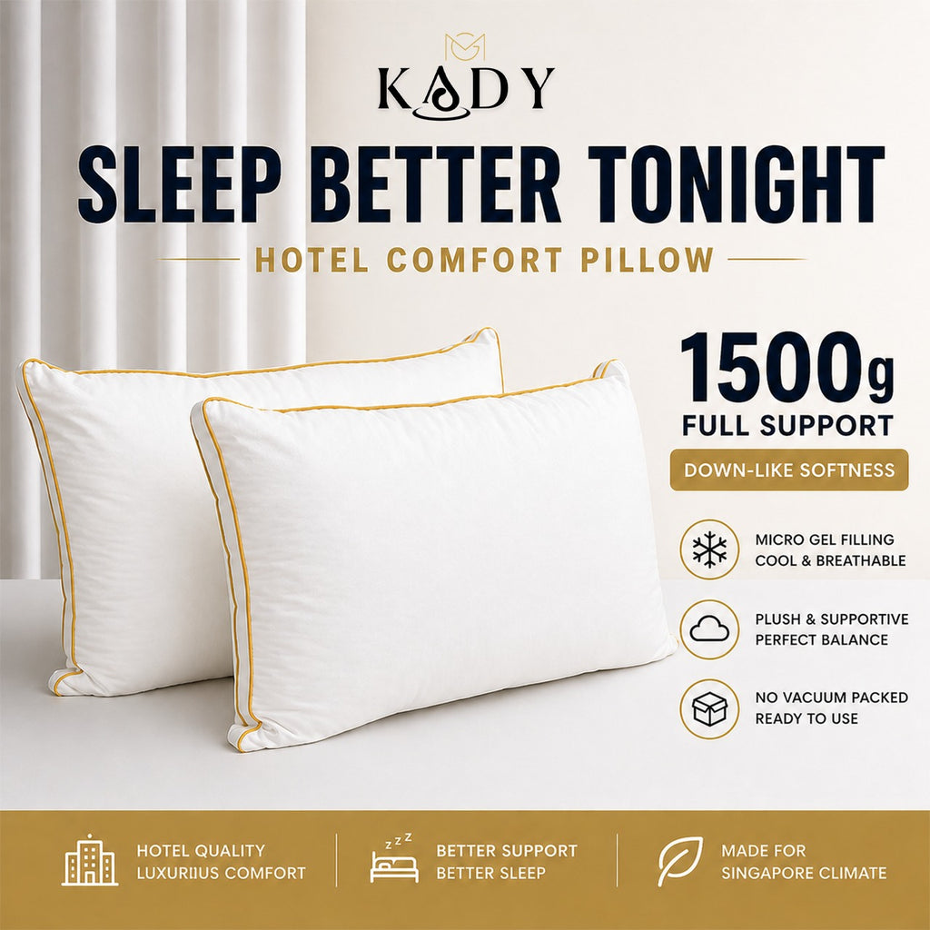 Micro Gel Premium Hotel Comfort Pillow 1500g