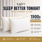 Micro Gel Premium Hotel Comfort Pillow 1500g