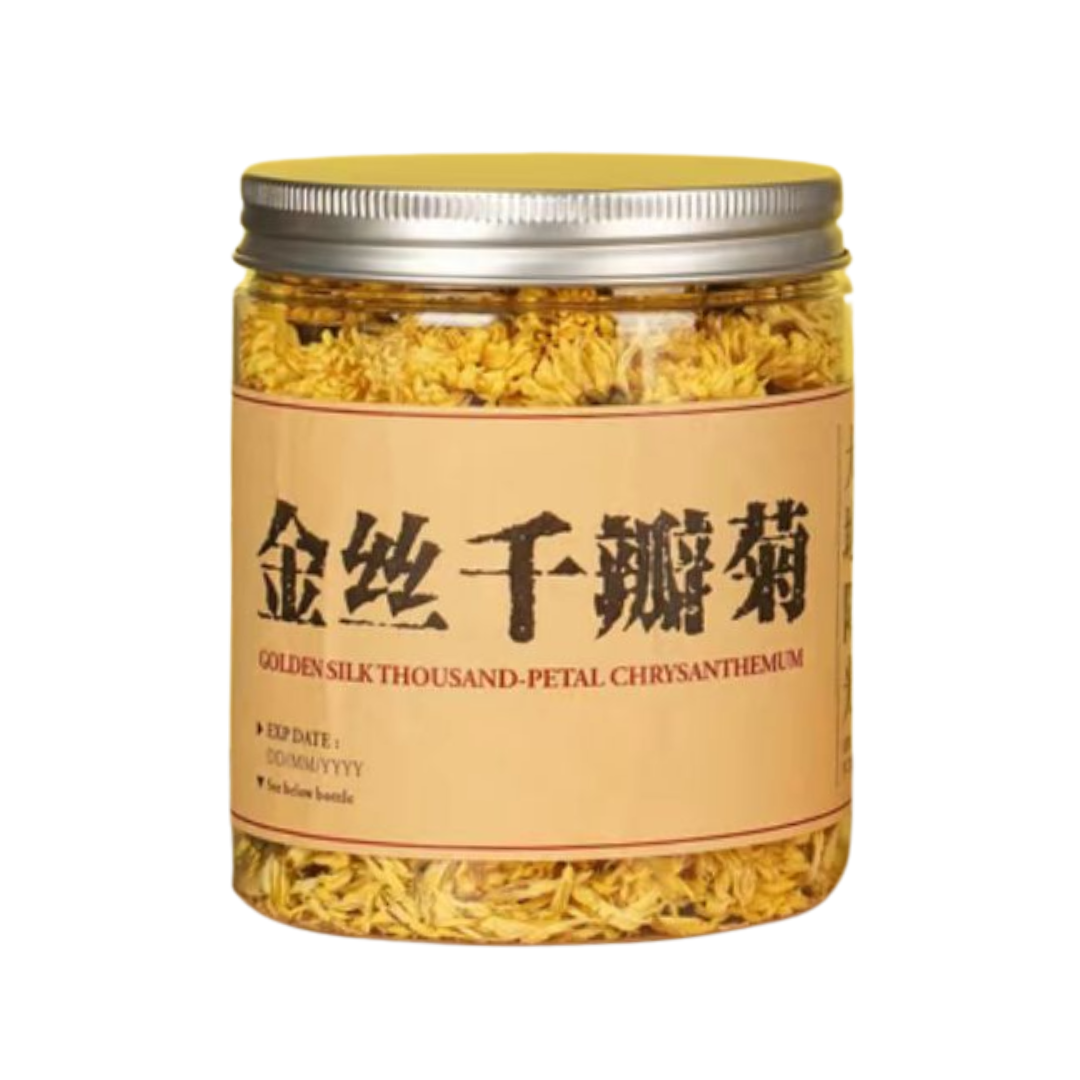 Golden Silk Thousand-Petal Dried Chrysanthemum Tea