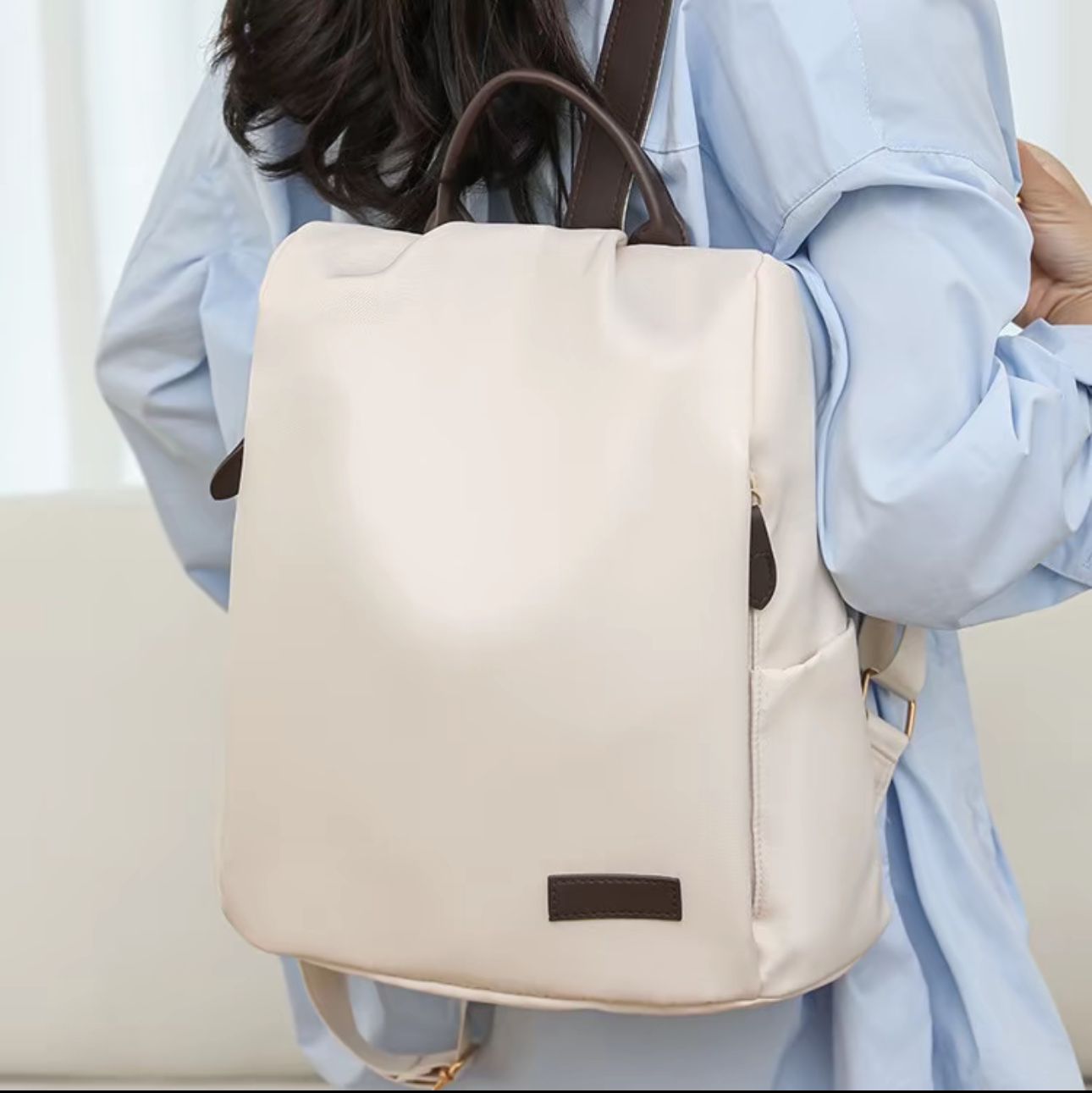 Antitheft, Light Weight, Simple and Casual Backpack available in 2 Colours