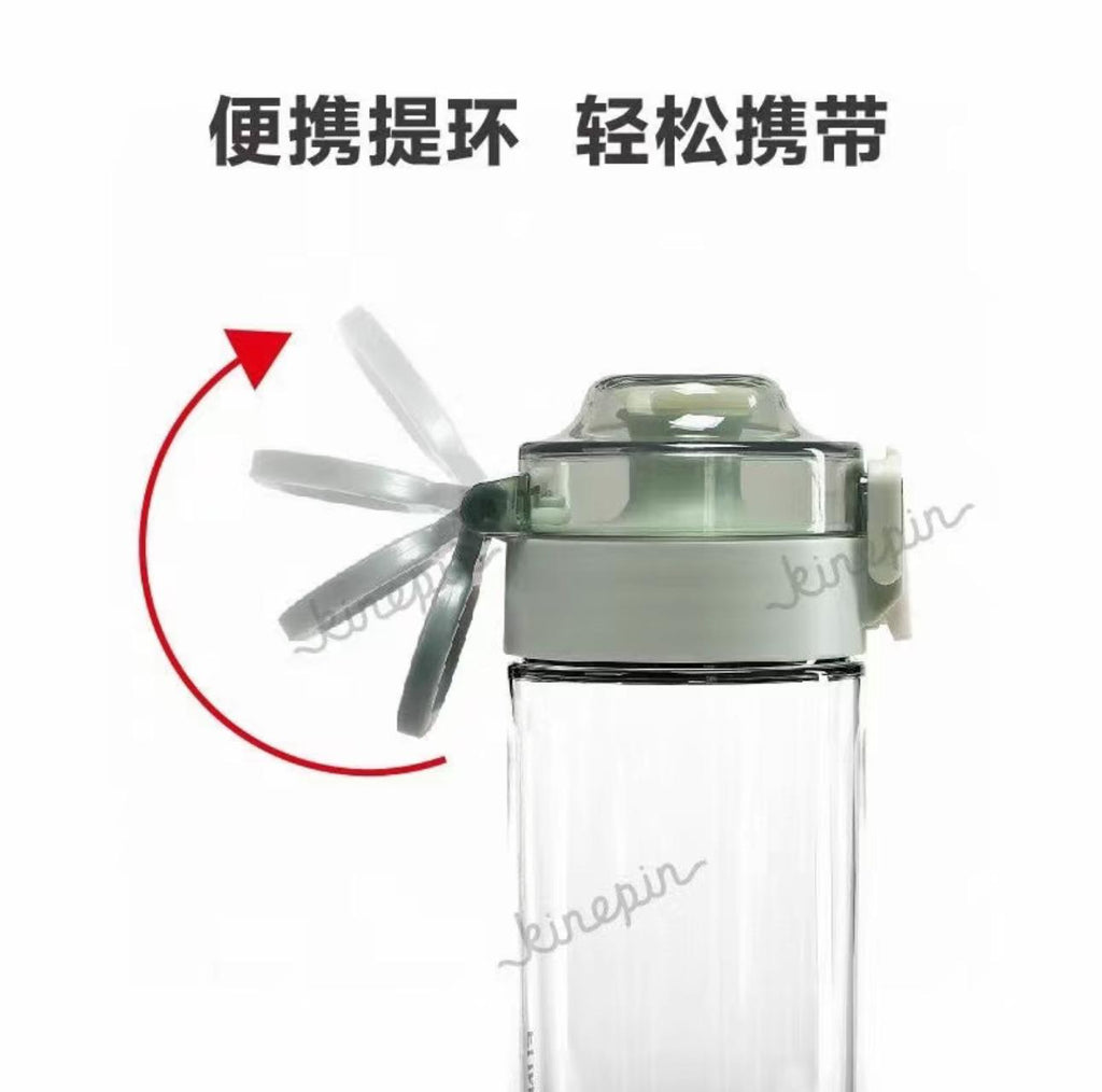Tritan Leak Proof, Durable and FDA Certified Water Bottle 600ML