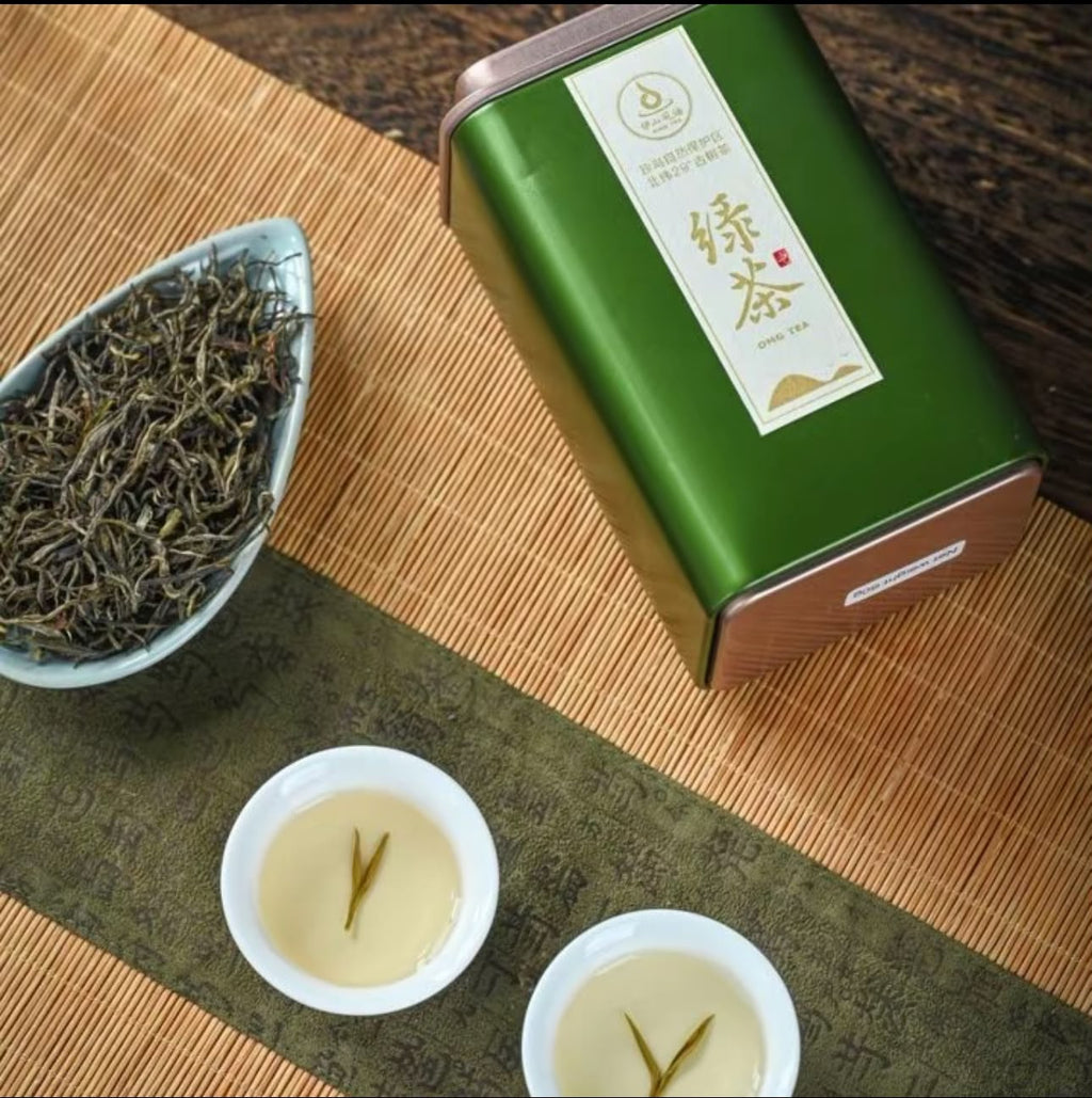 Tea Lover Bundle Set | Premium Green Tea Gift Box with Elegant Ceramic Tea Set