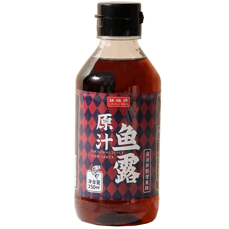Lin Rui Xing Original Juice Fish Sauce 250ml bottle