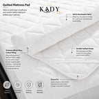 Premium 3 Layer Cotton Mattress Protector for Extra Protection