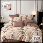 980TC 7-in-1 Bedsheet With Comforter Set | Super Single, Queen, King | Available in 13 Design