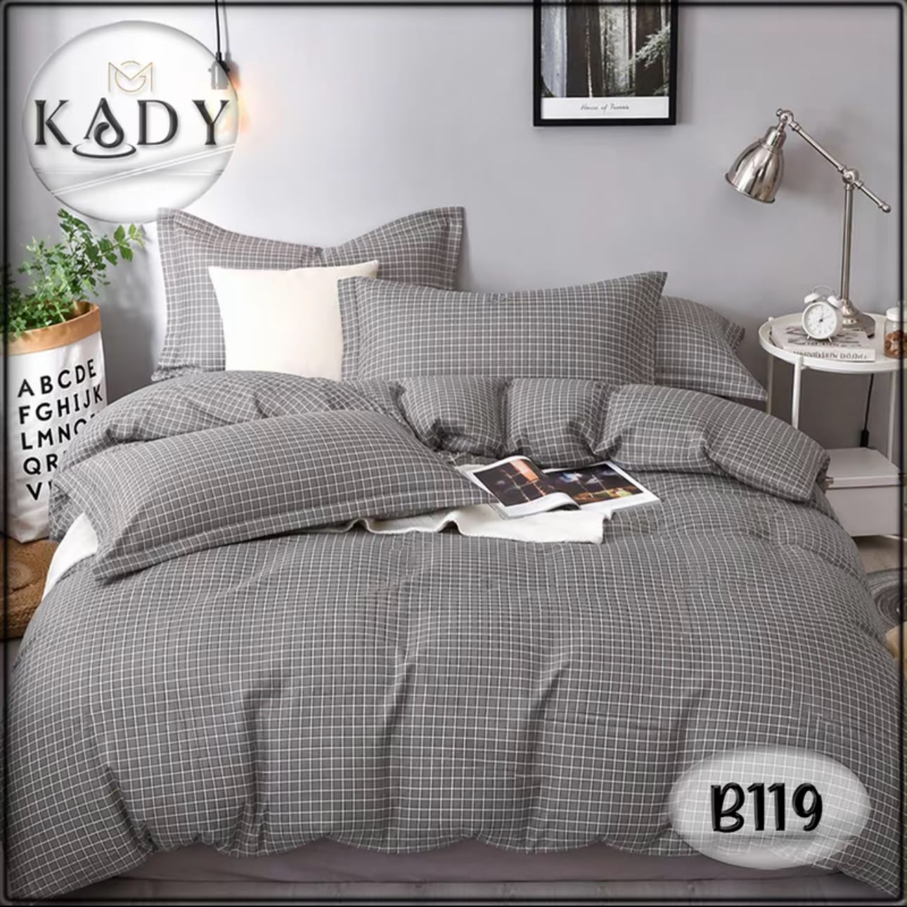 980TC 7-in-1 Bedsheet With Comforter Set | Super Single, Queen, King | Available in 13 Design
