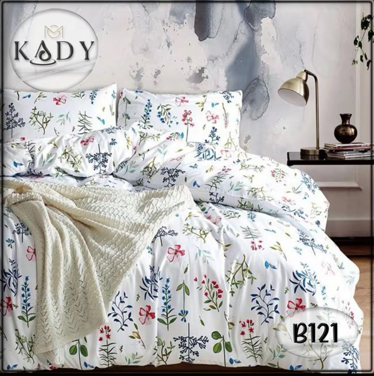 980TC 7-in-1 Bedsheet With Comforter Set | Super Single, Queen, King | Available in 13 Design