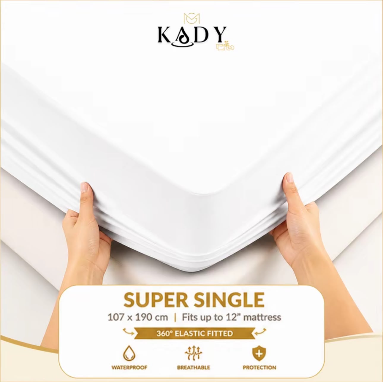 Waterproof Mattress Protector / Pillow & Bolster Protector