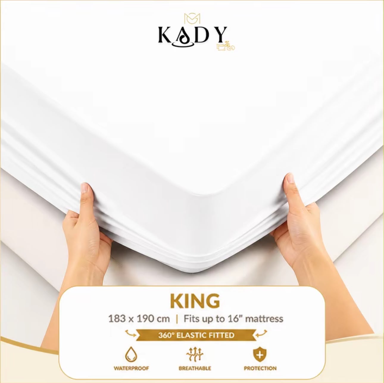 Waterproof Mattress Protector / Pillow & Bolster Protector